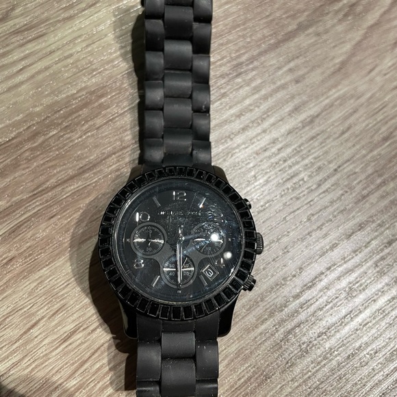 Michael Kors all black watch